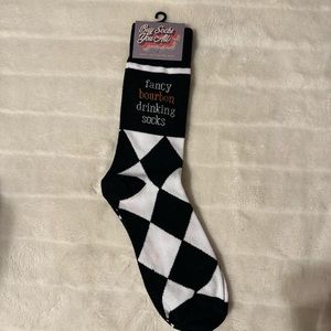 Fancy bourbon drinking socks